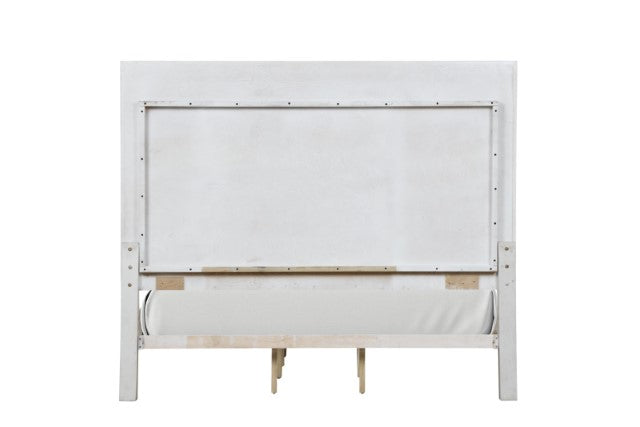 Stella Mia E.King & Queen Bed White & White - US Furniture & Mattress (Waterbury,CT)*