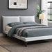 Verwood E.King, Full, & Queen Bed Gray & Light Gray - US Furniture & Mattress (Waterbury,CT)*