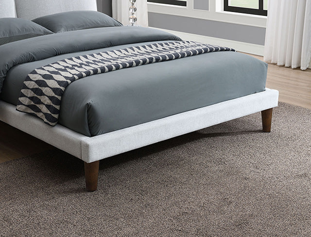 Verwood E.King, Full, & Queen Bed Gray & Light Gray - US Furniture & Mattress (Waterbury,CT)*