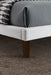 Verwood E.King, Full, & Queen Bed Gray & Light Gray - US Furniture & Mattress (Waterbury,CT)*