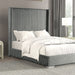 Cadwell E.King, Queen, & Full Bed White, Gray, & Black - US Furniture & Mattress (Waterbury,CT)*