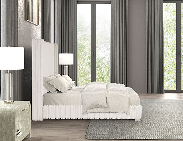 Cadwell E.King, Queen, & Full Bed White, Gray, & Black - US Furniture & Mattress (Waterbury,CT)*