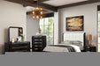 Osterley Queen Bedroom Set Black - US Furniture & Mattress (Waterbury,CT)*