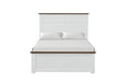 Pinetop 4 & 5 Piece Twin Bedroom Set White & Blue - US Furniture & Mattress (Waterbury,CT)*