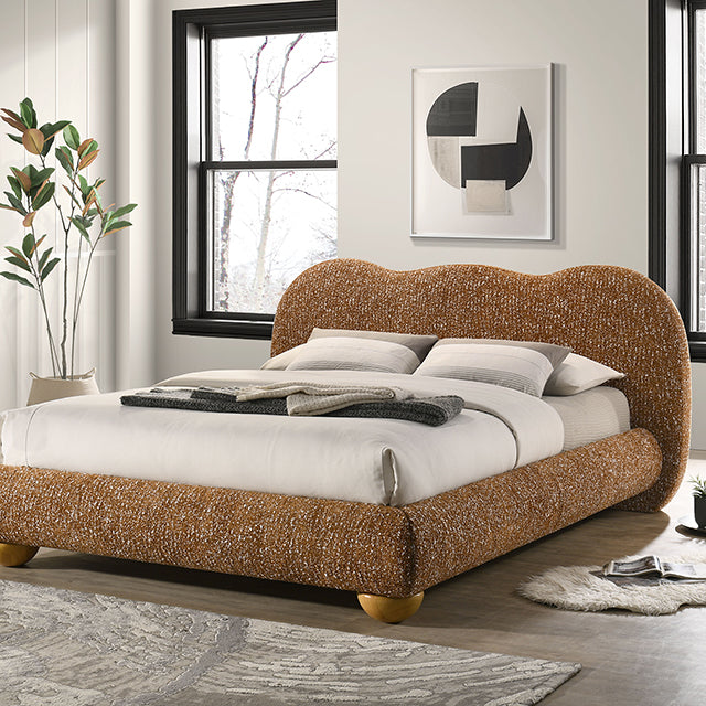 Finamore E.King Bed - US Furniture & Mattress (Waterbury,CT)*