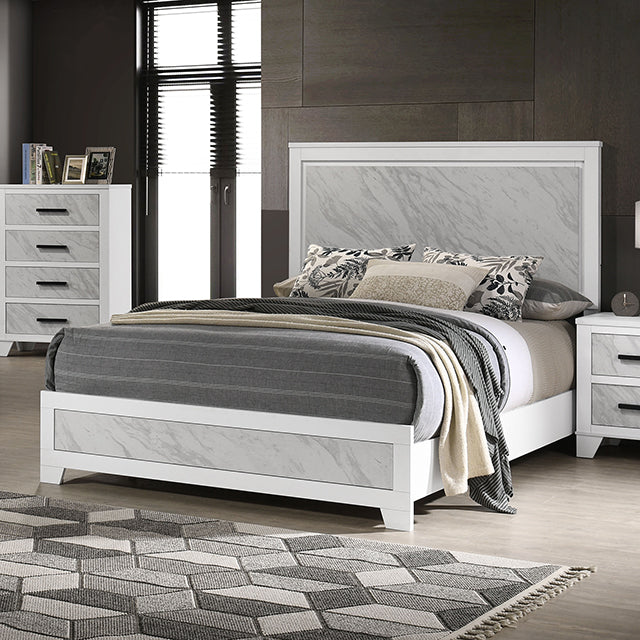 Darlene 5 Pc Queen Bedroom Set w/ 2 Nightstands - US Furniture & Mattress (Waterbury,CT)*