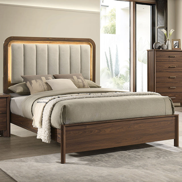 Hayward E.King Bed - US Furniture & Mattress (Waterbury,CT)*