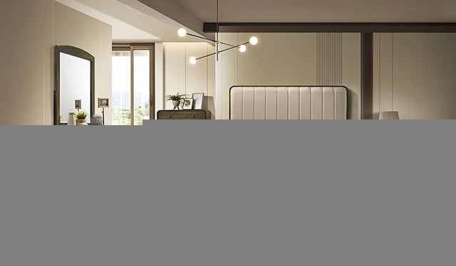 Eastlin E.King Bed - US Furniture & Mattress (Waterbury,CT)*