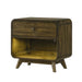 Heswall Nightstand w/ LED - US Furniture & Mattress (Waterbury,CT)*