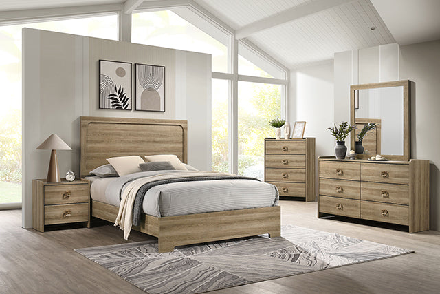Cadden E.King Bed - US Furniture & Mattress (Waterbury,CT)*