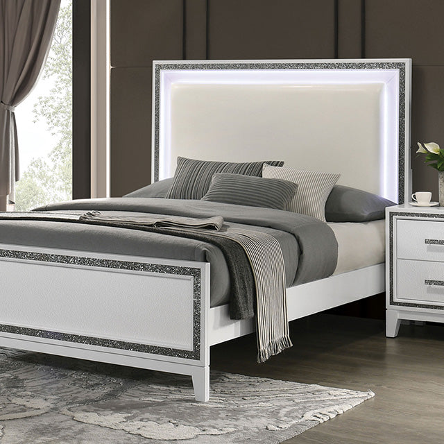 Lucida E.King, Full, & Queen Bed - US Furniture & Mattress (Waterbury,CT)*