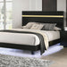 Lillestrom E.King, Queen, Full, & Full Bed Black & White - US Furniture & Mattress (Waterbury,CT)*