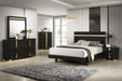 Lillestrom E.King, Queen, Full, & Full Bed Black & White - US Furniture & Mattress (Waterbury,CT)*