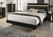 Lillestrom E.King, Queen, Full, & Full Bed Black & White - US Furniture & Mattress (Waterbury,CT)*