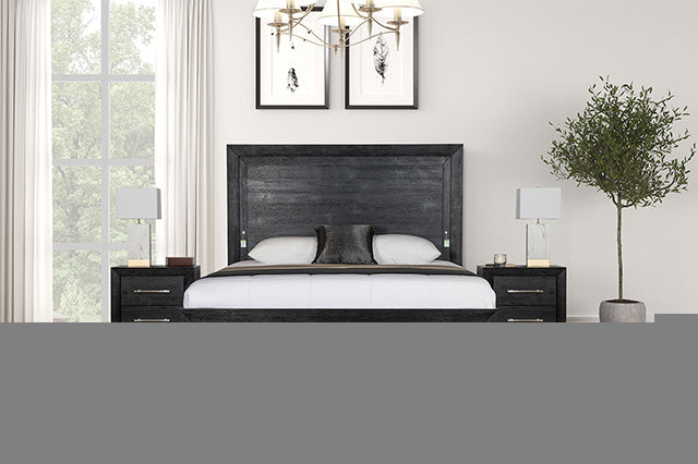 Ashbourne E.King, Queen, & Cal.King Bed - US Furniture & Mattress (Waterbury,CT)*