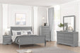 Louis Philippe Queen Bedroom Set - US Furniture & Mattress (Waterbury,CT)*