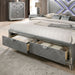 Emmeline 4 & 5 Piece Queen Bedroom Set Gray & White - US Furniture & Mattress (Waterbury,CT)*