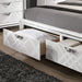 Emmeline 4 & 5 Piece Queen Bedroom Set Gray & White - US Furniture & Mattress (Waterbury,CT)*