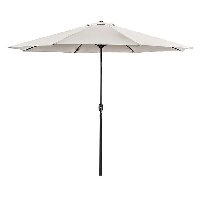 Mora 11' Outdoor Umbrella + 21" Round Base