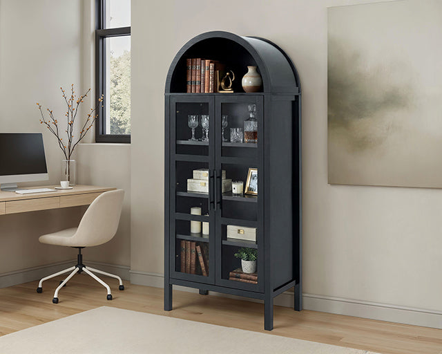 Gateshead Arched Cabinet - US Furniture & Mattress (Waterbury,CT)*