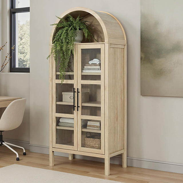 Gateshead Arched Cabinet - US Furniture & Mattress (Waterbury,CT)*