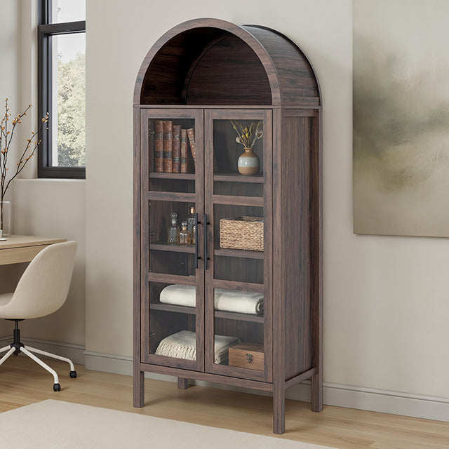 Gateshead Arched Cabinet - US Furniture & Mattress (Waterbury,CT)*