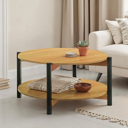 Hyde Round Coffee Table - US Furniture & Mattress (Waterbury,CT)*