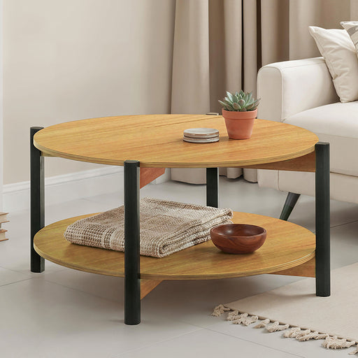 Hyde Round Coffee Table - US Furniture & Mattress (Waterbury,CT)*