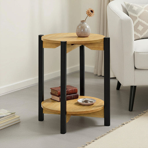 Hyde Round End Table - US Furniture & Mattress (Waterbury,CT)*