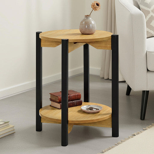 Hyde Round End Table - US Furniture & Mattress (Waterbury,CT)*