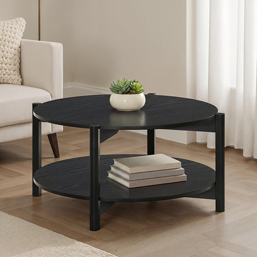 Hyde Round Coffee Table - US Furniture & Mattress (Waterbury,CT)*