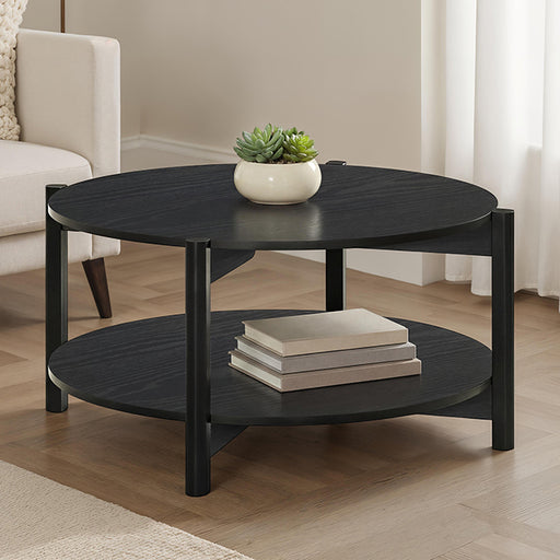 Hyde Round Coffee Table - US Furniture & Mattress (Waterbury,CT)*