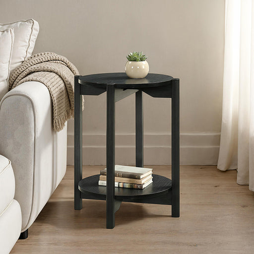Hyde Round End Table - US Furniture & Mattress (Waterbury,CT)*