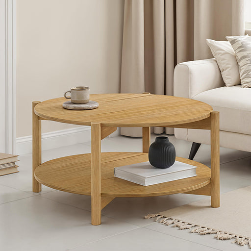 Hyde Round Coffee Table - US Furniture & Mattress (Waterbury,CT)*