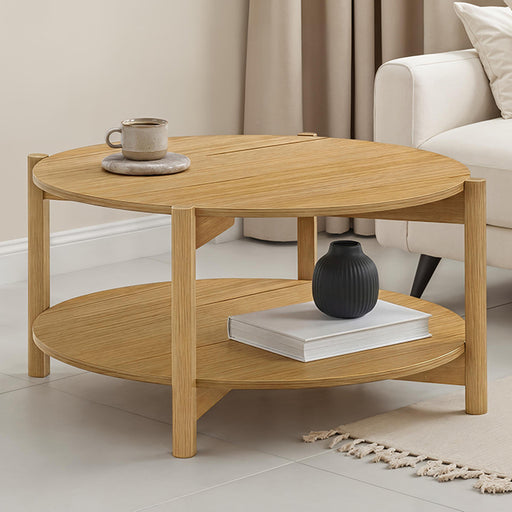 Hyde Round Coffee Table - US Furniture & Mattress (Waterbury,CT)*