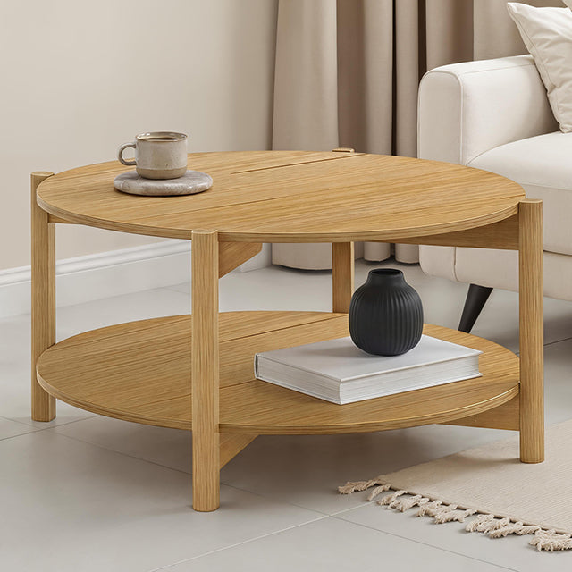 Hyde Round Coffee Table - US Furniture & Mattress (Waterbury,CT)*