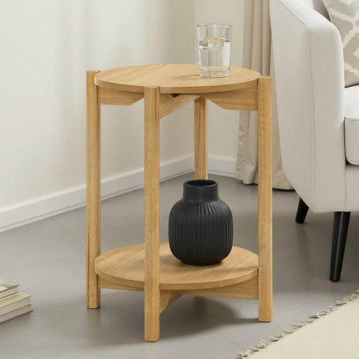 Hyde Round End Table - US Furniture & Mattress (Waterbury,CT)*
