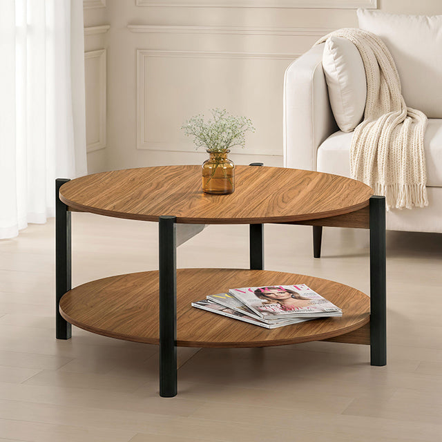Hyde Round Coffee Table - US Furniture & Mattress (Waterbury,CT)*