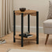 Hyde Round End Table - US Furniture & Mattress (Waterbury,CT)*