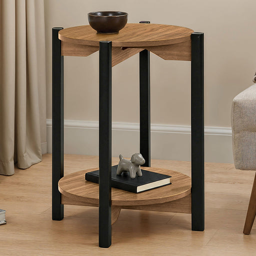 Hyde Round End Table - US Furniture & Mattress (Waterbury,CT)*