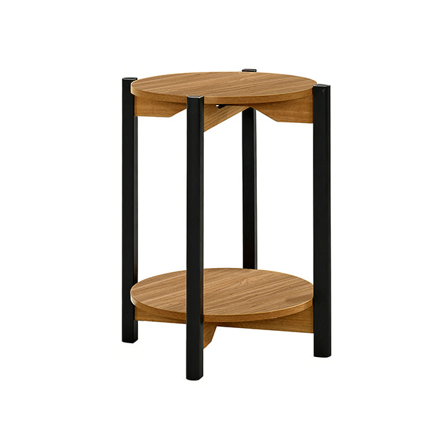 Hyde Round End Table - US Furniture & Mattress (Waterbury,CT)*