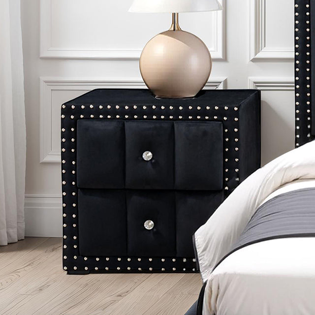 Farese Queen Bed w/ 2 Nightstands - US Furniture & Mattress (Waterbury,CT)*