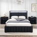 Farese Queen Bed w/ 2 Nightstands - US Furniture & Mattress (Waterbury,CT)*